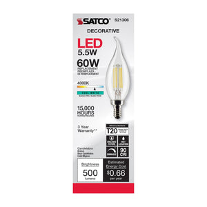 Satco - S21306 - Light Bulb - Clear