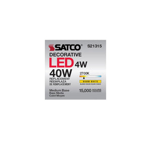 Satco - S21315 - Light Bulb - Frost