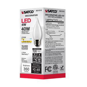 Satco - S21315 - Light Bulb - Frost