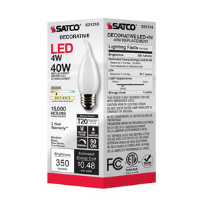 Satco - S21316 - Light Bulb - Frost