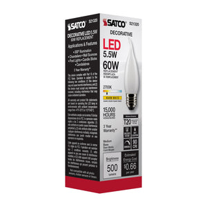 Satco - S21320 - Light Bulb - Frost