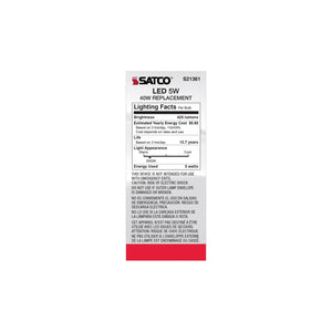 Satco - S21361 - Light Bulb - Clear