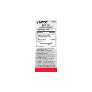 Satco - S21362 - Light Bulb - Clear