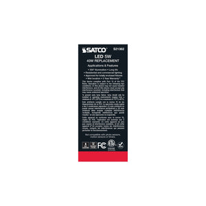 Satco - S21362 - Light Bulb - Clear