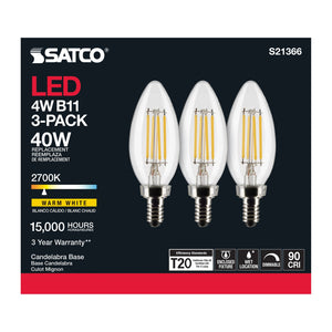 Satco - S21366 - Light Bulb - Clear
