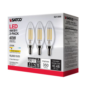 Satco - S21366 - Light Bulb - Clear