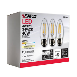 Satco - S21369 - Light Bulb - Clear