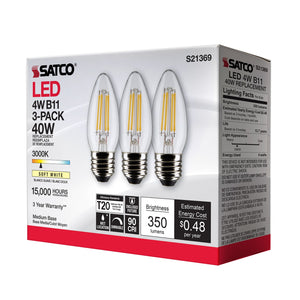 Satco - S21369 - Light Bulb - Clear