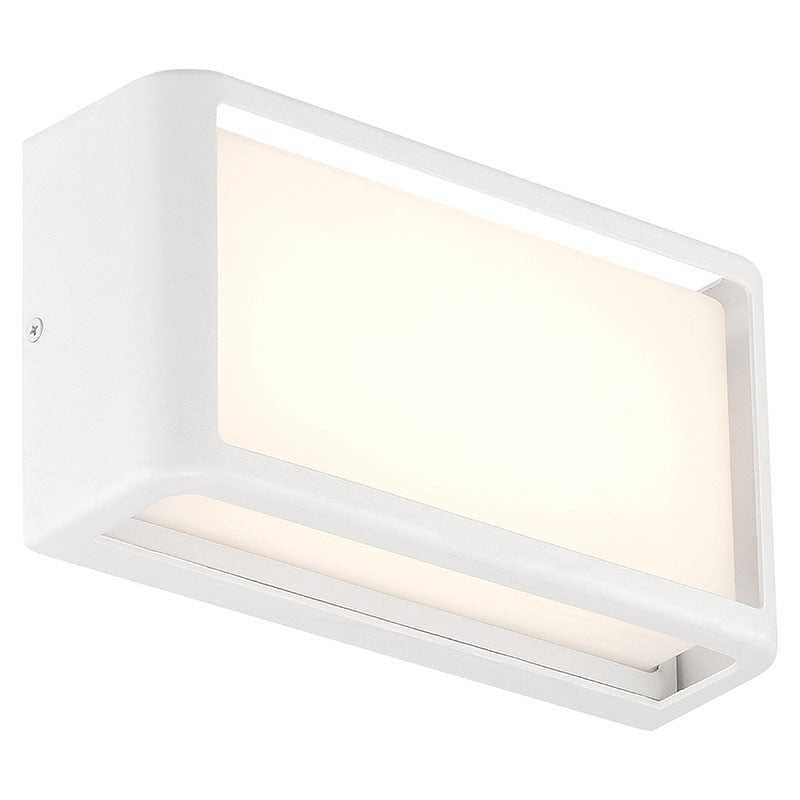 Access - 20023LEDDMG-WH/ACR - LED Outdoor Wall Mount - Malibu - White