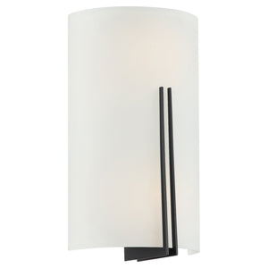 Access - 20446LEDD-MBL/WHT - LED Wall Fixture - Prong - Matte Black