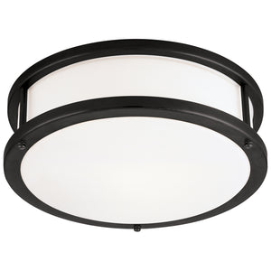 Access - 50080LEDDLP-MBL/OPL - LED Flush Mount - Conga - Matte Black