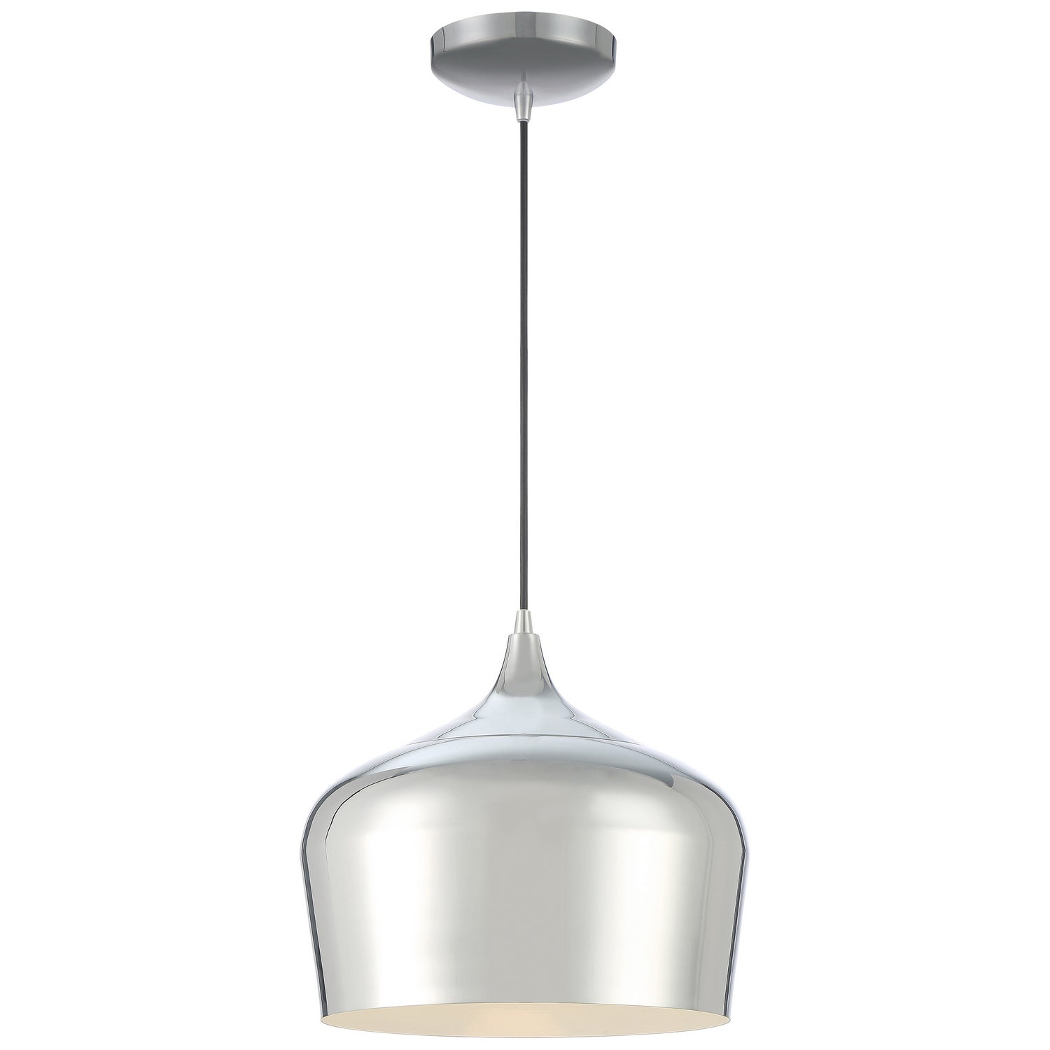 Access - 52057-CH/WH - One Light Pendant - Blend - Chrome