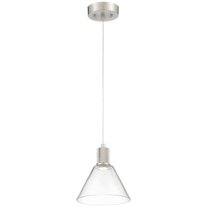 Access - 63140LEDD-BS/CLR - LED Pendant - Port Nine Martini - Brushed Steel