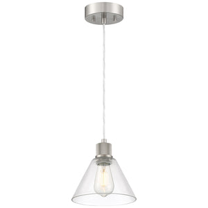 Access - 63140LEDDLP-BS/CLR - LED Pendant - Port Nine Martini - Brushed Steel