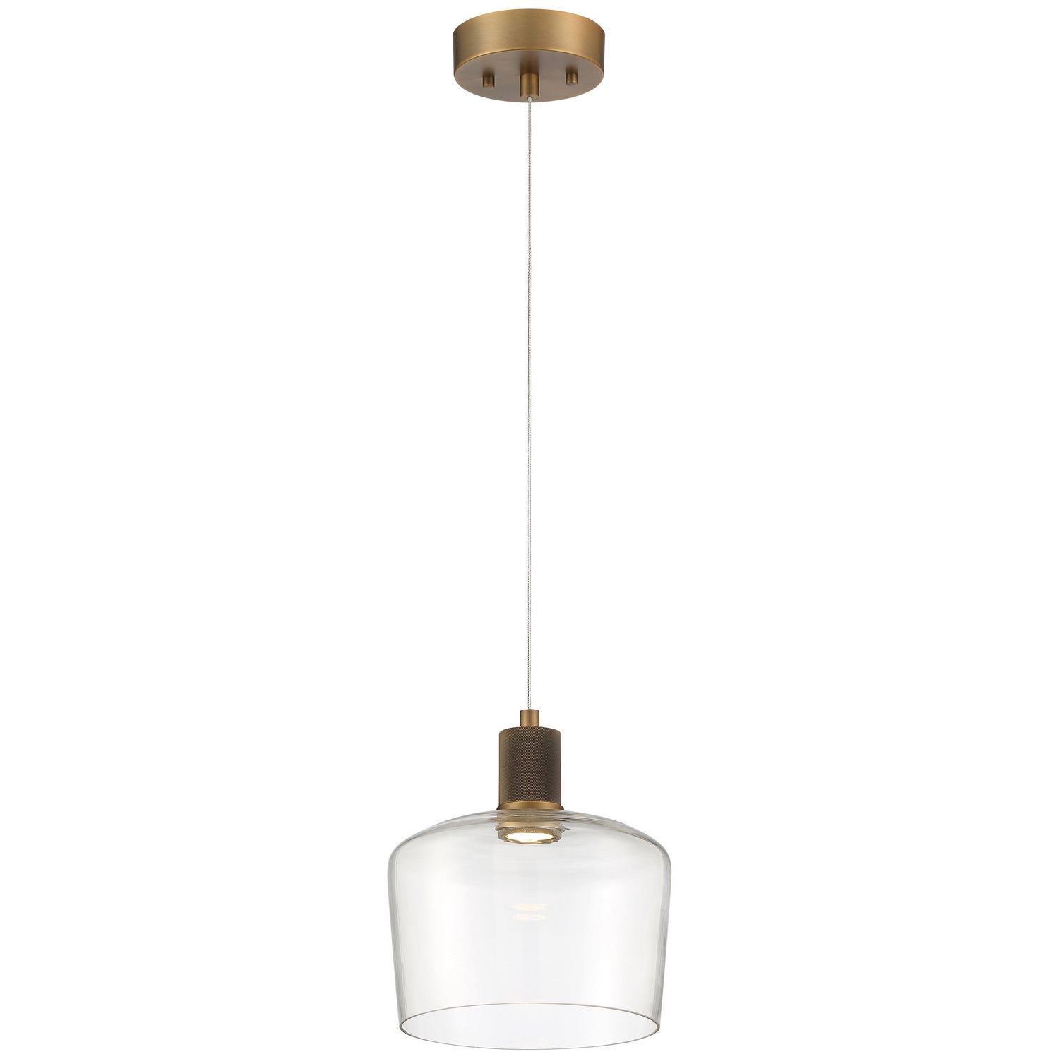 Access - 63141LEDD-ABB/CLR - LED Pendant - Port Nine Chardonnay - Antique Brushed Brass