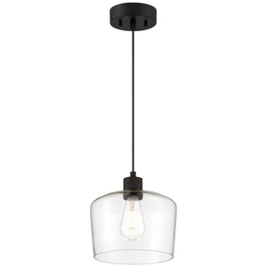 Access - 63141LEDDLP-MBL/CLR - LED Pendant - Port Nine Chardonnay - Matte Black