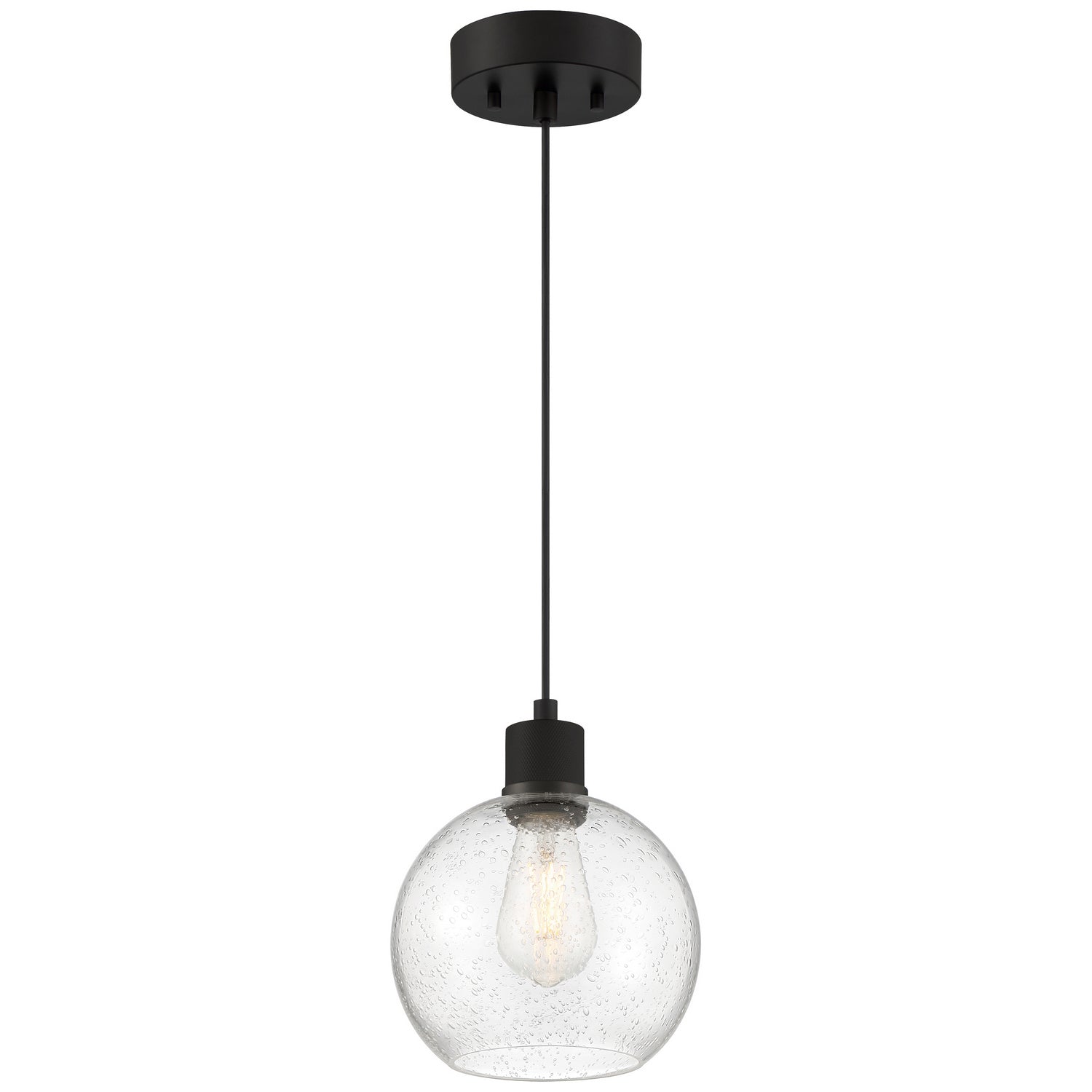 Access - 63142LEDDLP-MBL/SDG - LED Pendant - Port Nine Burgundy - Matte Black