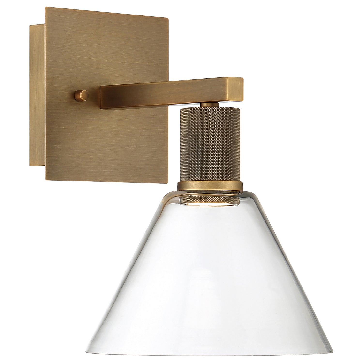 Access - 63143LEDD-ABB/CLR - LED Wall Sconce - Port Nine Martini - Antique Brushed Brass