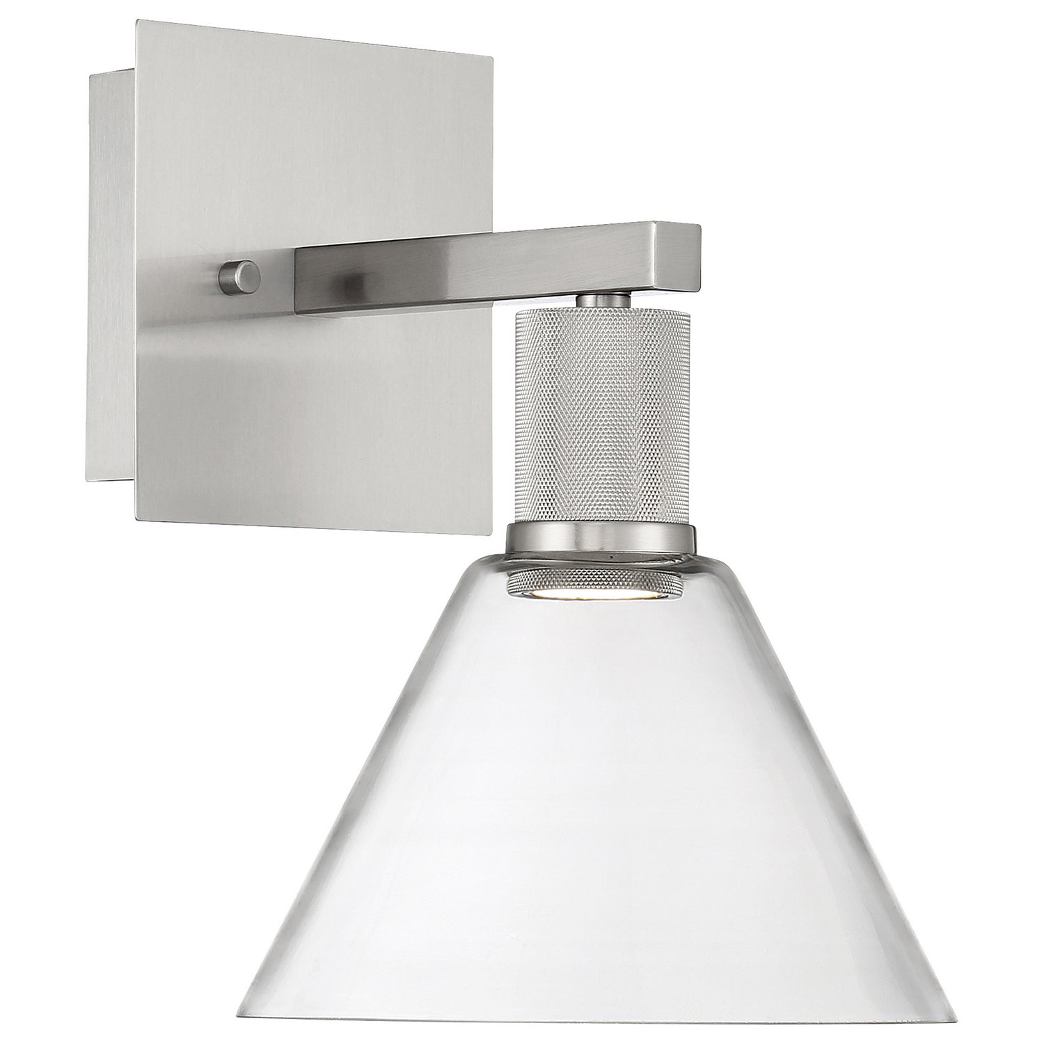 Access - 63143LEDD-BS/CLR - LED Wall Sconce - Port Nine Martini - Brushed Steel