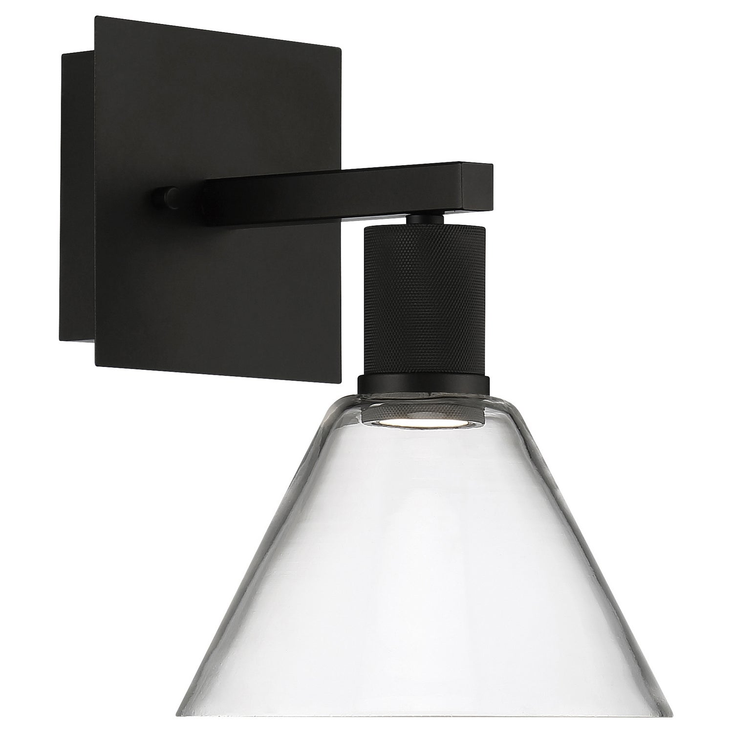 Access - 63143LEDD-MBL/CLR - LED Wall Sconce - Port Nine Martini - Matte Black