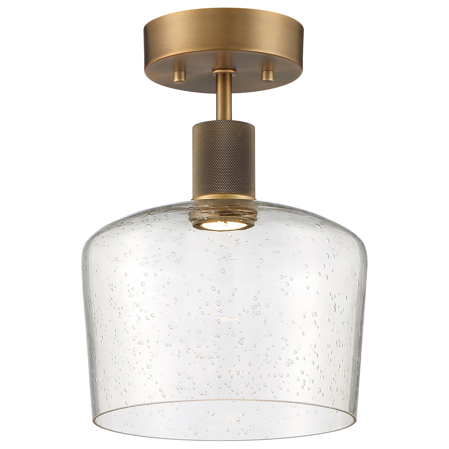 Access - 63147LEDD-ABB/SDG - LED Semi-Flush Mount - Port Nine Chardonnay - Antique Brushed Brass