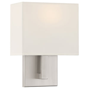 Access - 64061LEDDLP-BS/WH - LED Wall Sconce - Mid Town - Brushed Steel