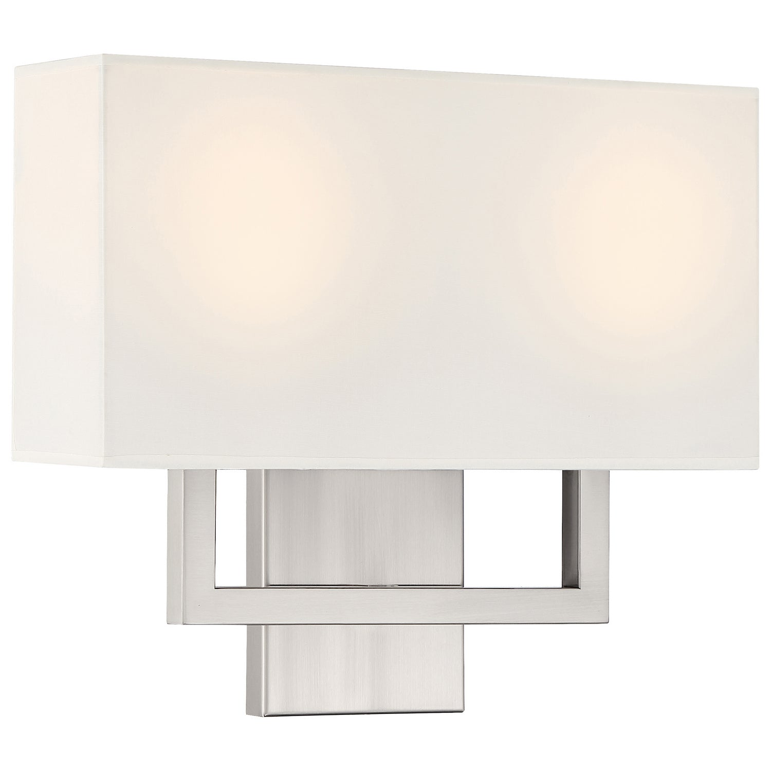 Access - 64062LEDDLP-BS/WH - LED Wall Sconce - Mid Town - Brushed Steel