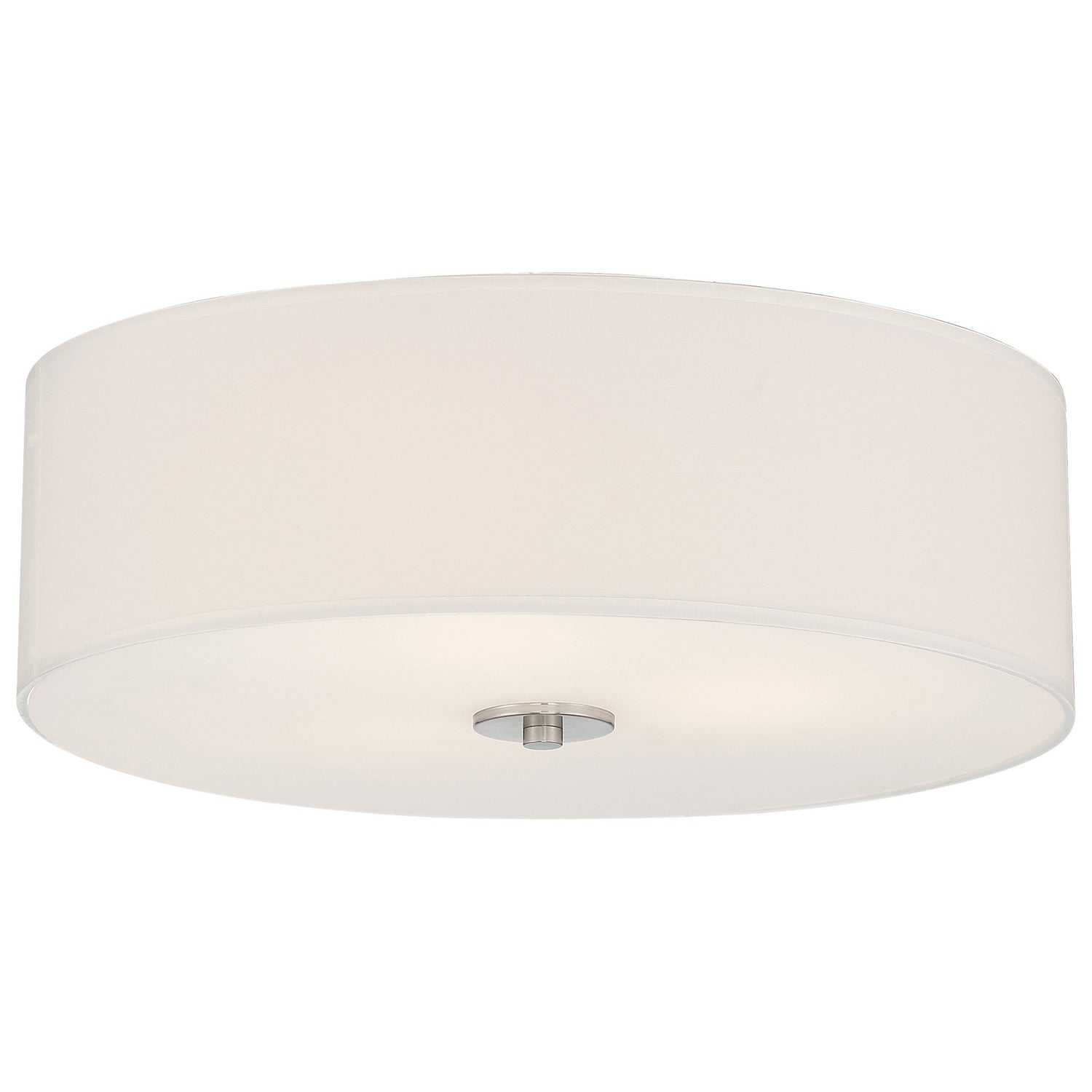 Access - 64063LEDDLP-BS/WH - LED Flush Mount - Mid Town - Brushed Steel