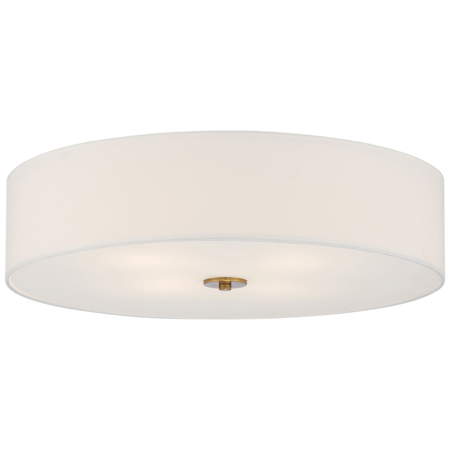 Access - 64064LEDDLP-ABB/WH - LED Flush Mount - Mid Town - Antique Brushed Brass