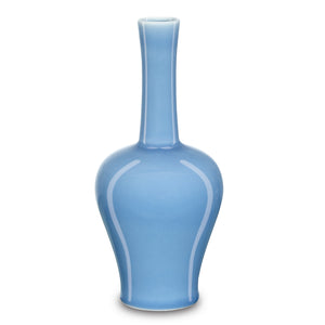 Currey and Company - 1200-0611 - Vase - Sky Blue - Lake Blue