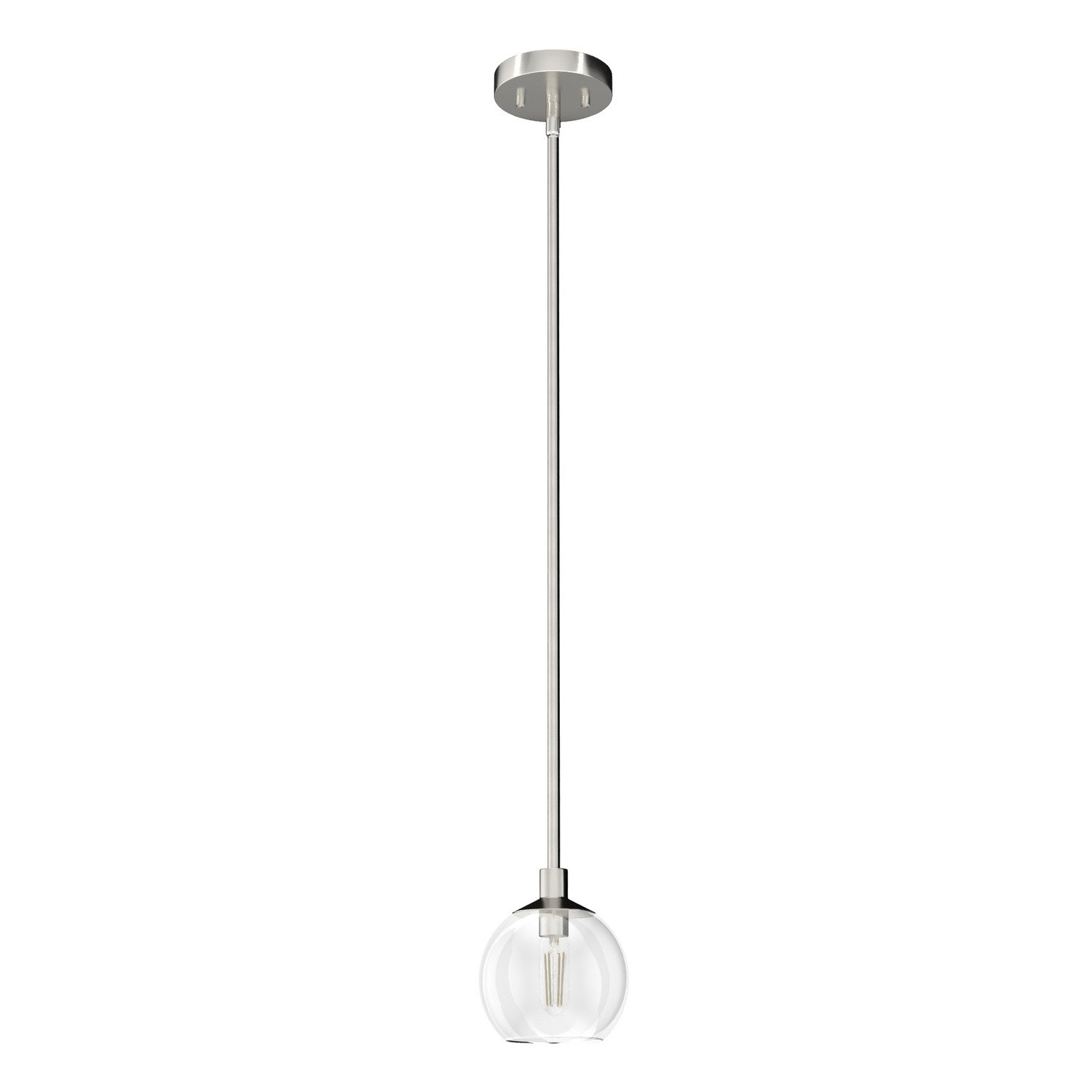 Hunter - 19505 - One Light Pendant - Xidane - Brushed Nickel