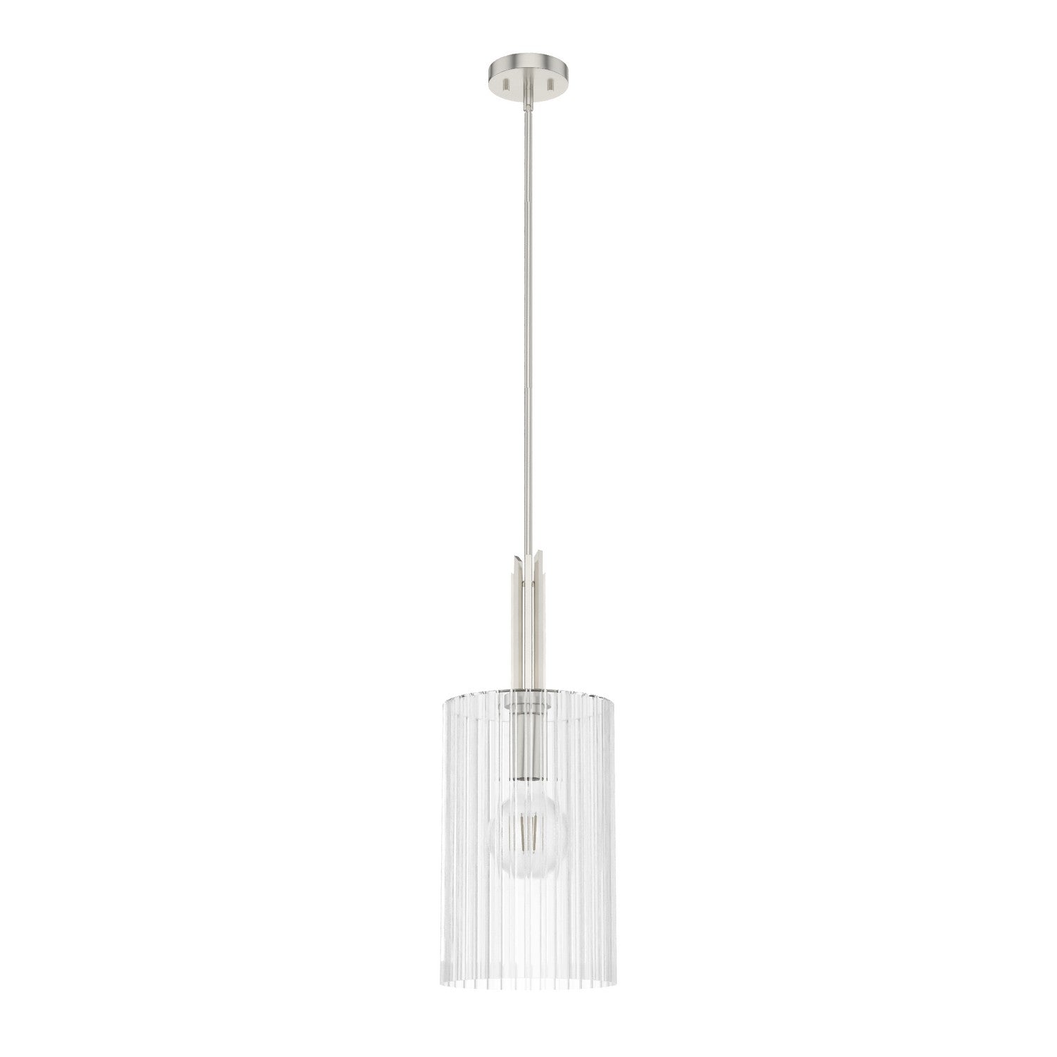 Hunter - 19790 - One Light Pendant - Gatz - Brushed Nickel