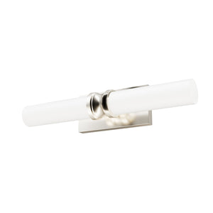 Hunter - 19922 - Two Light Bathroom Vanity - Lenlock - Brushed Nickel