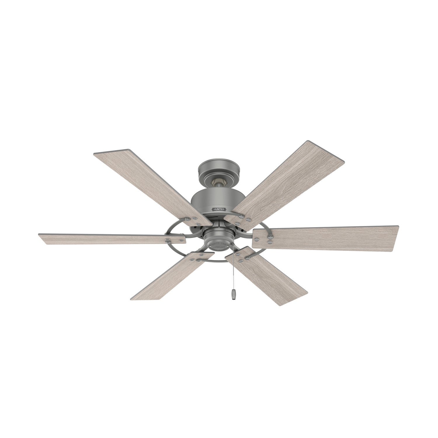 Hunter - 52353 - 52" Ceiling Fan - Gilrock - Matte Silver