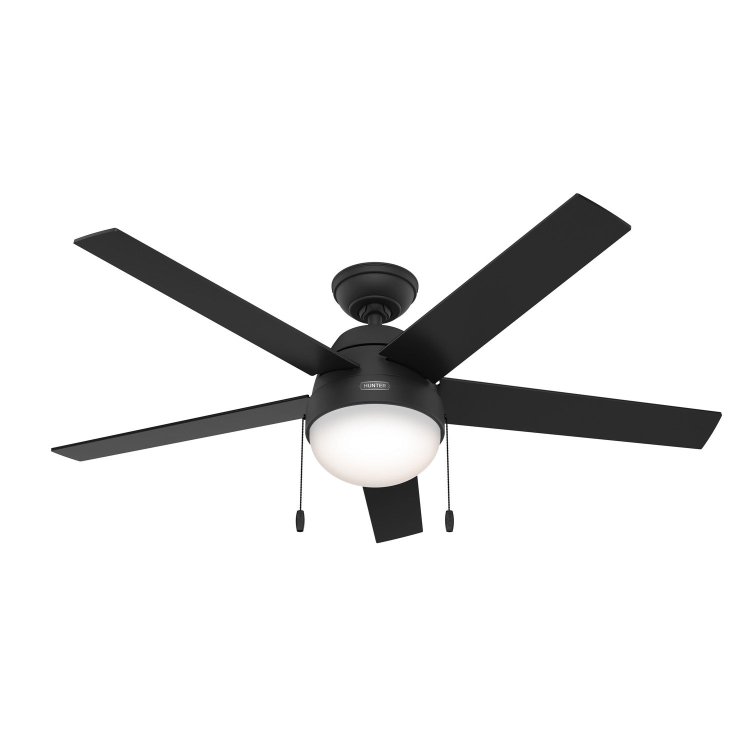 Hunter - 52385 - 52" Ceiling Fan - Anslee - Matte Black