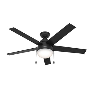 Hunter - 52385 - 52" Ceiling Fan - Anslee - Matte Black
