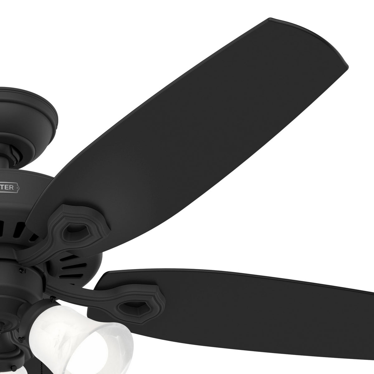 Hunter - 51110 - 52" Ceiling Fan - Builder - Matte Silver
