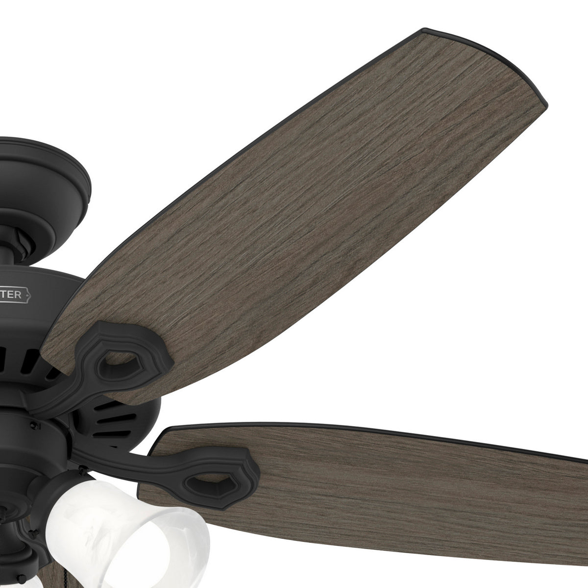 Hunter - 51110 - 52" Ceiling Fan - Builder - Matte Silver