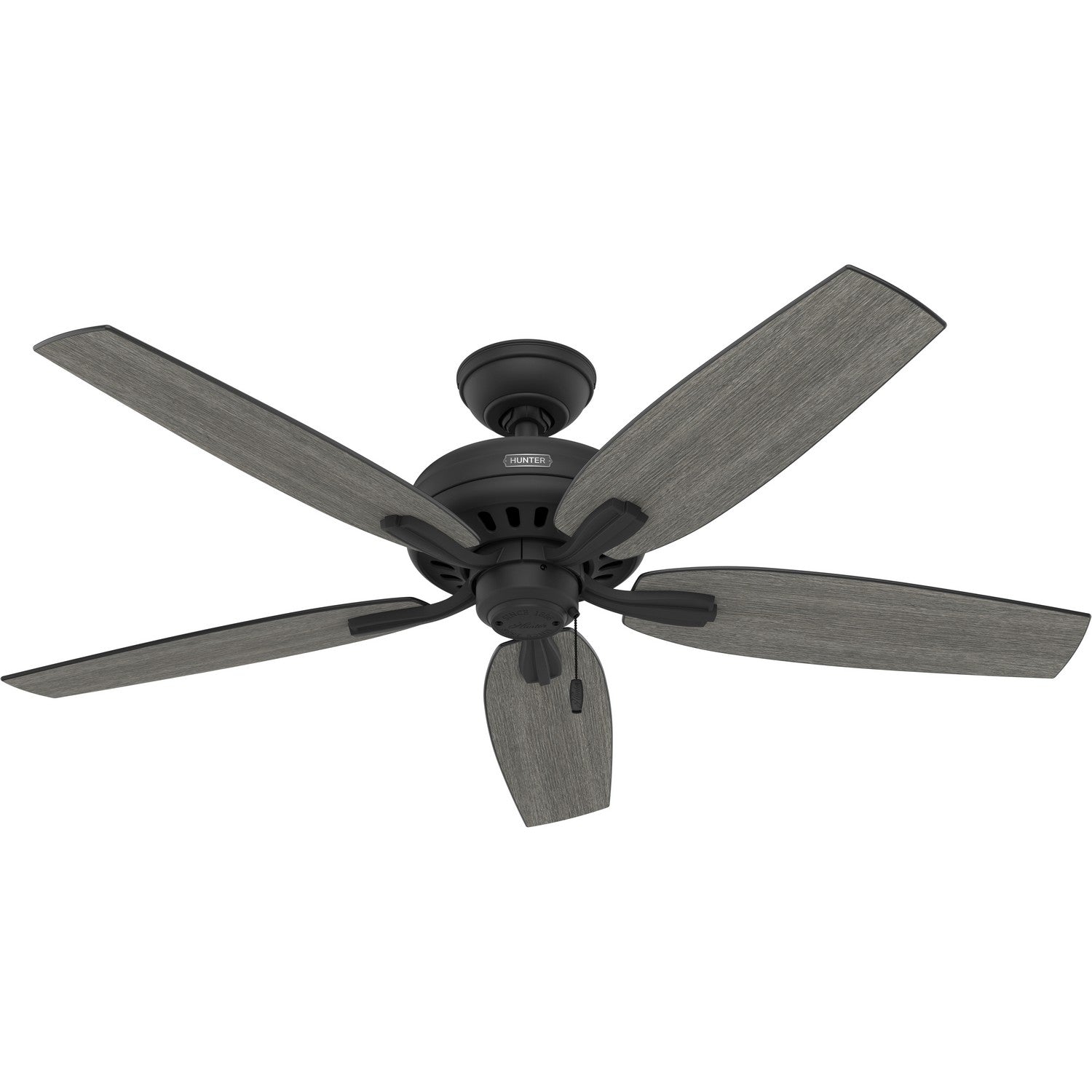Hunter - 52397 - 52" Ceiling Fan - Newsome - Matte Black