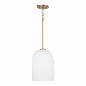 Capital Lighting - 348811AD - One Light Pendant - Lawson - Aged Brass