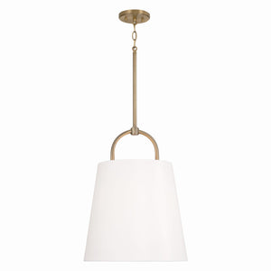 Capital Lighting - 349412AD - One Light Pendant - Brody - Aged Brass