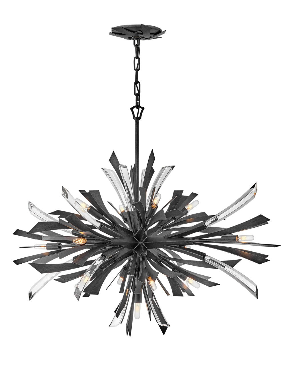 Fredrick Ramond - FR40906BGR - LED Pendant - Vida - Brushed Graphite