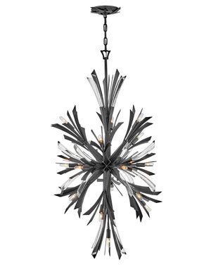 Fredrick Ramond - FR40907BGR - LED Chandelier - Vida - Brushed Graphite