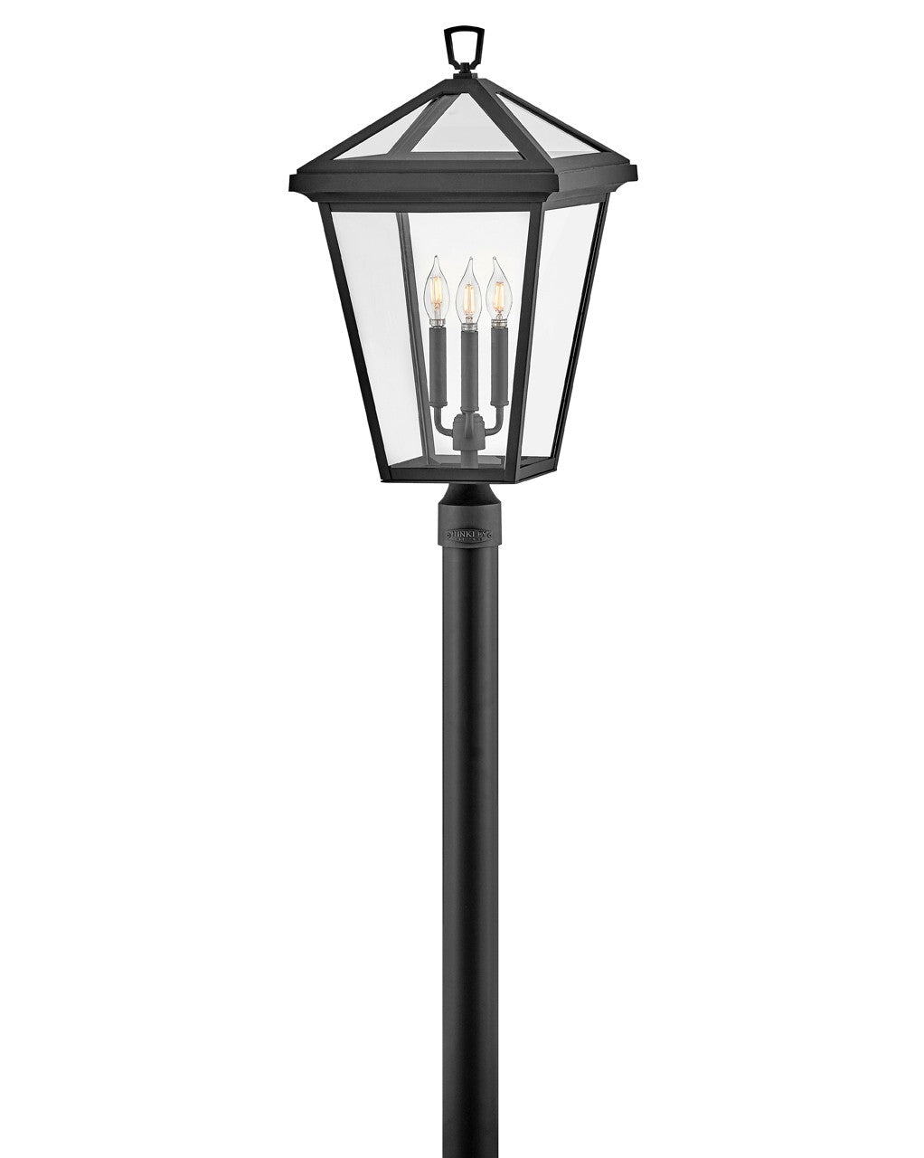 Hinkley - 2563MB - LED Post Top or Pier Mount Lantern - Alford Place - Museum Black