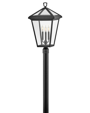 Hinkley - 2563MB-LL - LED Post Top or Pier Mount Lantern - Alford Place - Museum Black