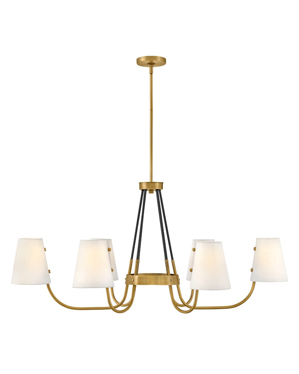 Hinkley - 37388HB - LED Linear Pendant - Aston - Heritage Brass