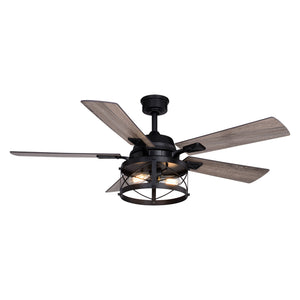 Vaxcel - F0094 - 52"Ceiling Fan - Elburn - Black