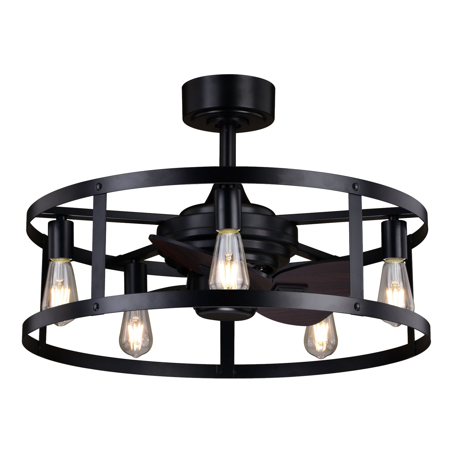 Vaxcel - F0105 - 25"Ceiling Fan - Akron - Black