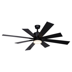 Vaxcel - F0109 - 60"Ceiling Fan - Crawford - Black