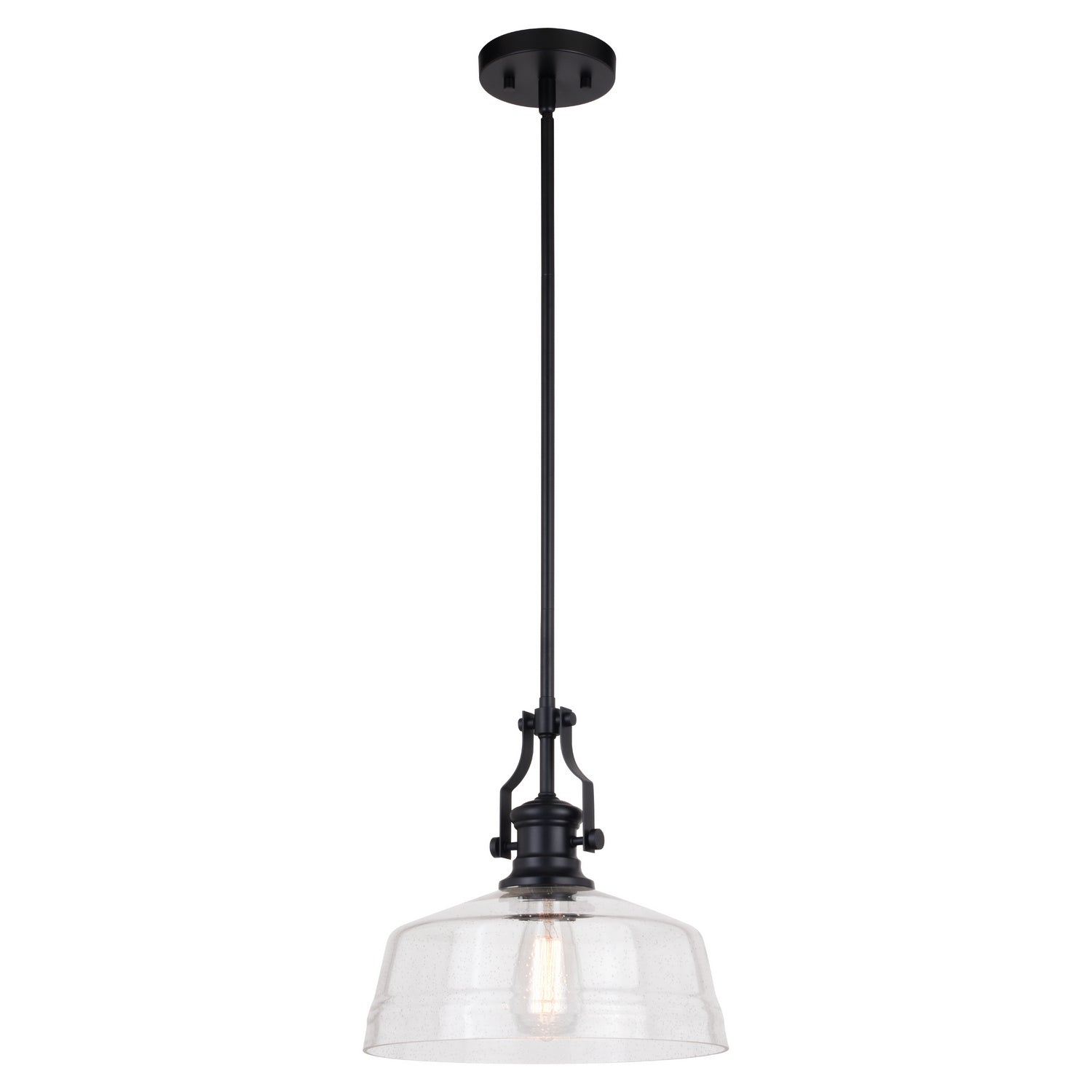 Vaxcel - P0380 - One Light Pendant - Beloit - Matte Black